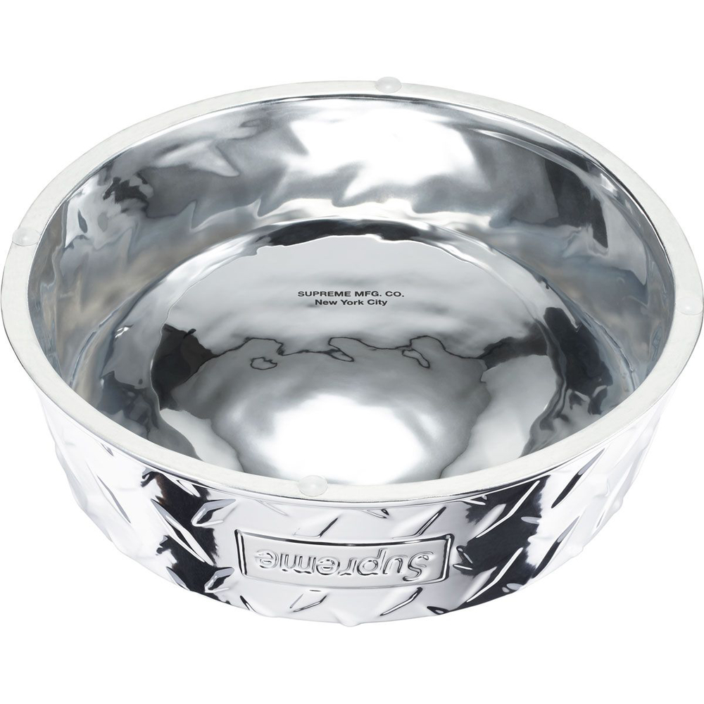 Details on Diamond Plate Dog Bowl [hidden] from spring summer
                                                    2023 (Price is $48)