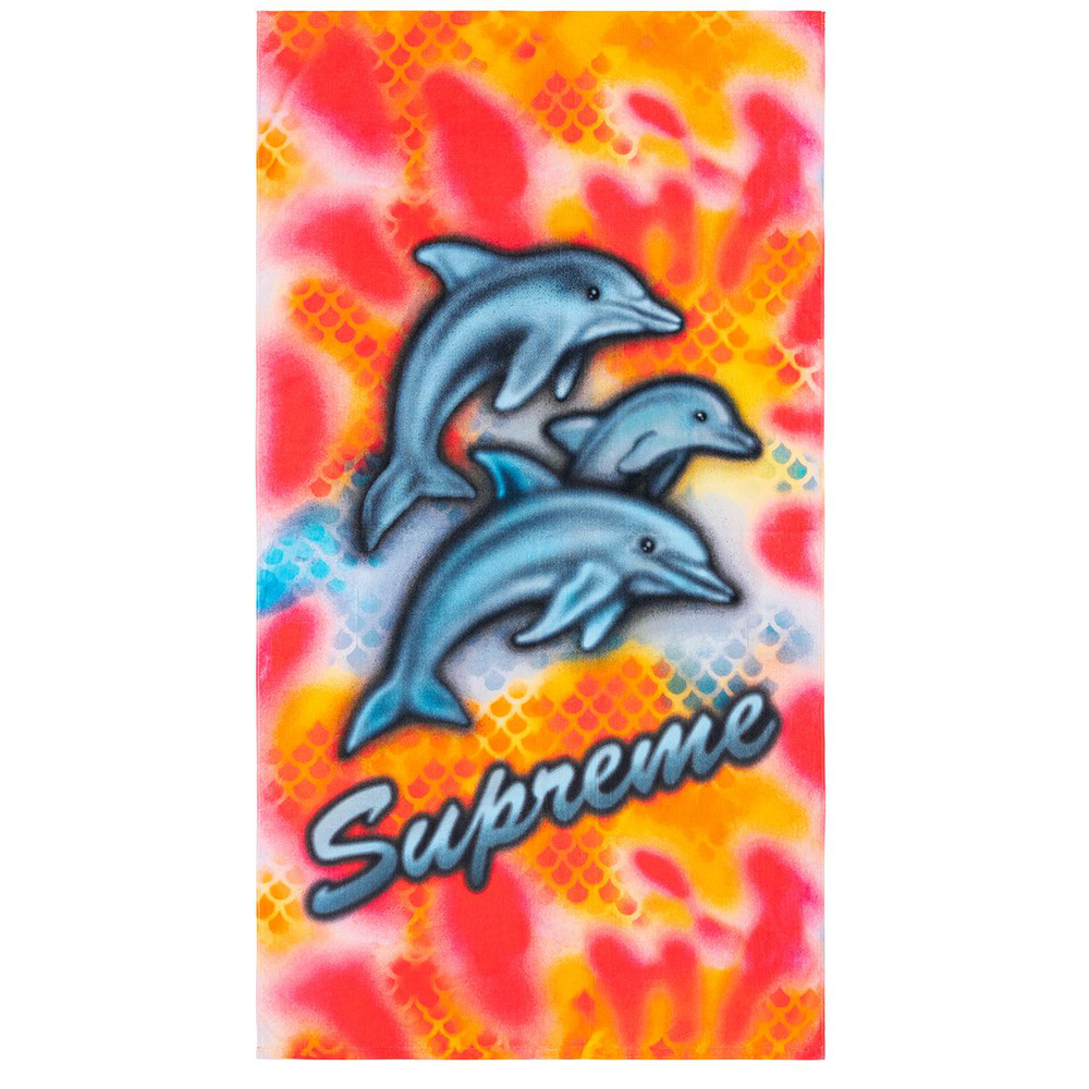 Details on Dolphin Towel  from spring summer
                                                    2023 (Price is $88)