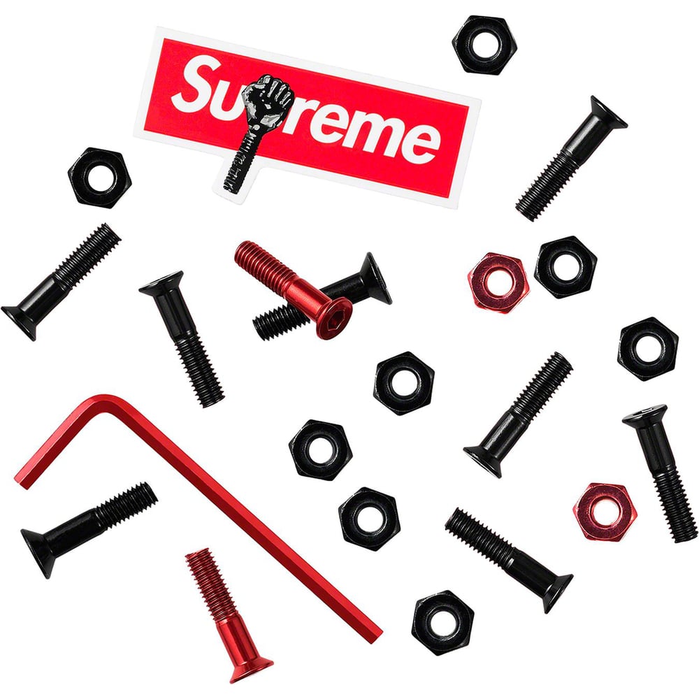 Details on Supreme Hardies Hardware Set  from spring summer
                                                    2023