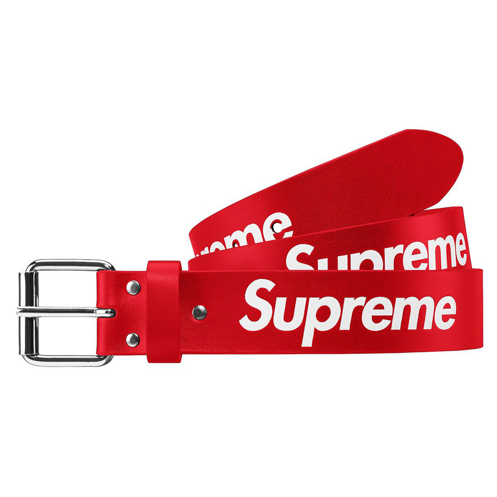 Supreme 22ss Repeat Leather Belt