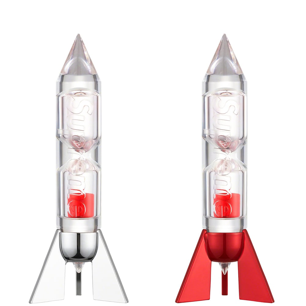 supreme rocket timer (red)(silver)-