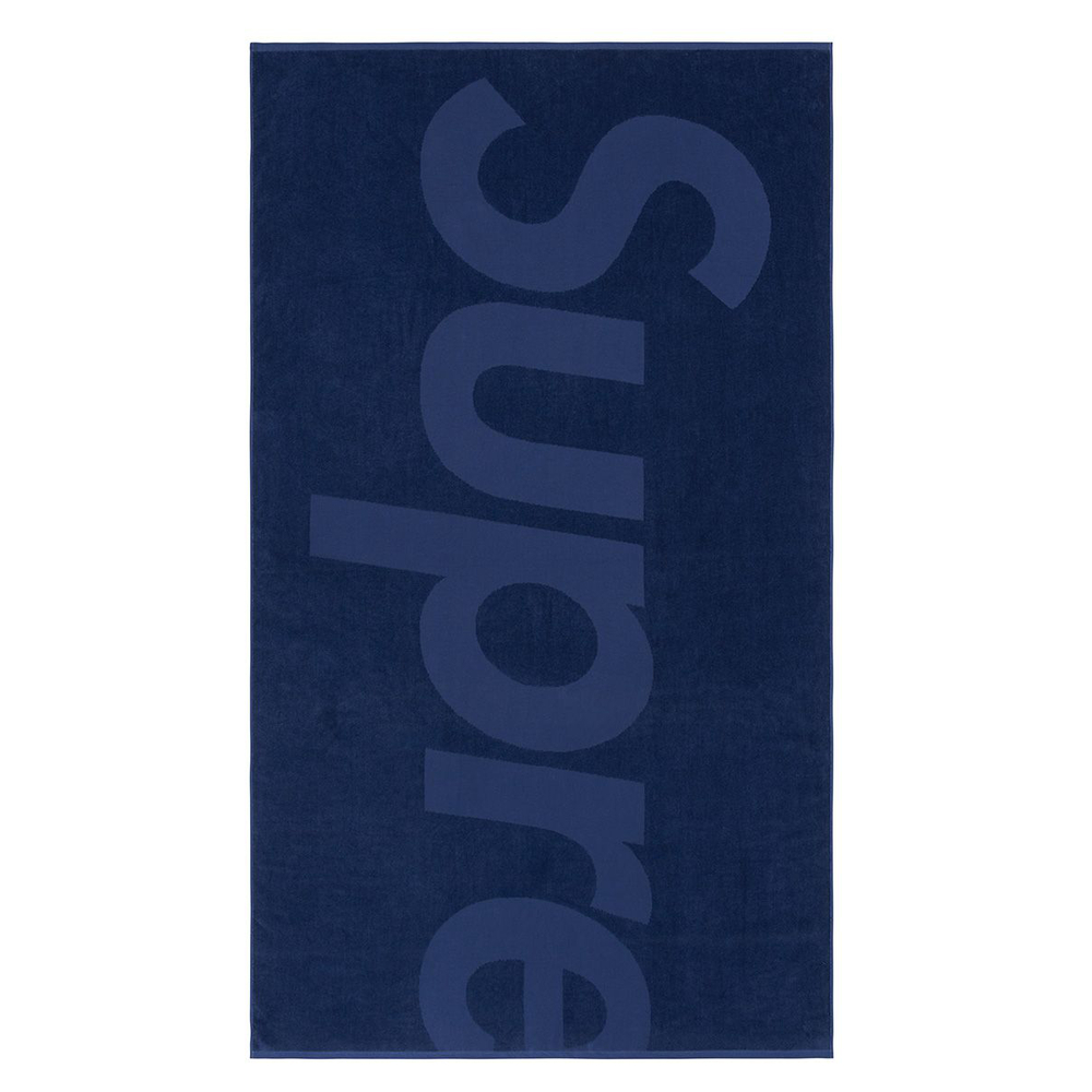 日本売筋品 Supreme Tonal Logo Towel Navy メンズ | bca.edu.gr