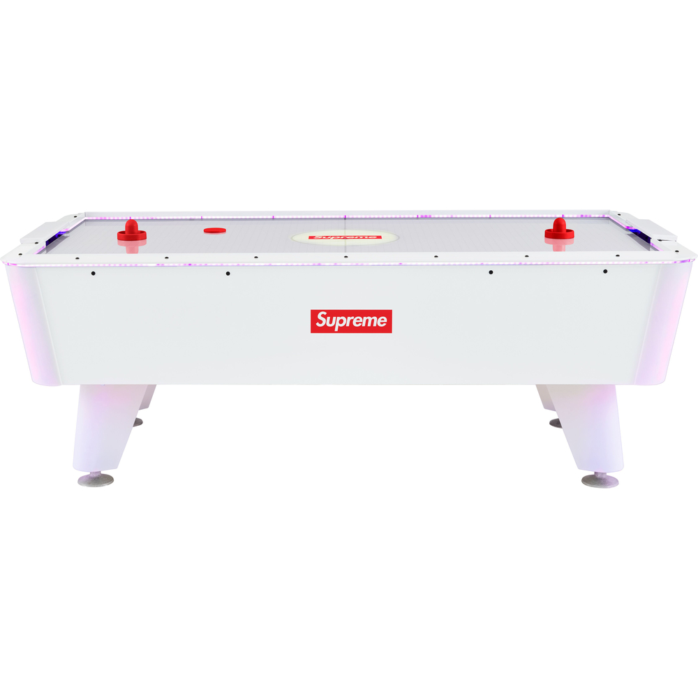 Details on Supreme Valley LED Air Hockey Table  from spring summer
                                                    2023 (Price is $12500)