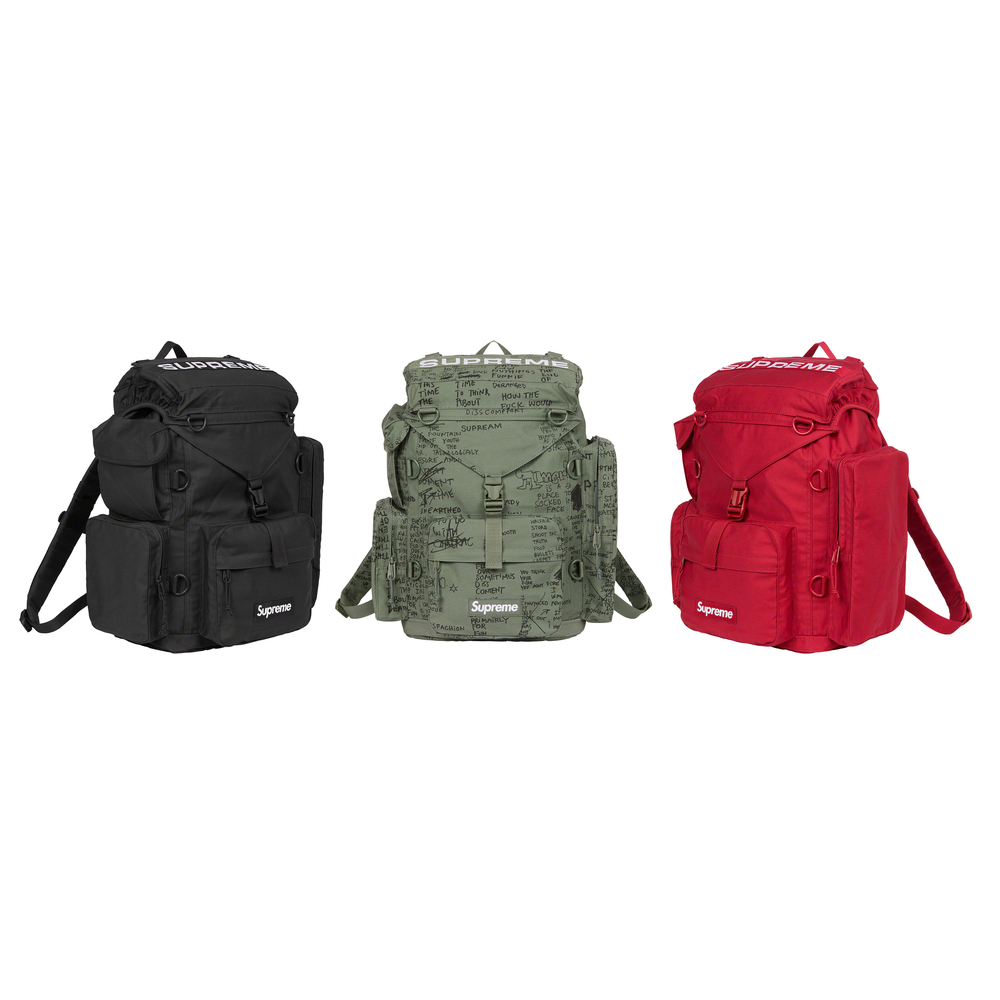 Supreme FIELD BACKPACK ブラック2023SS-