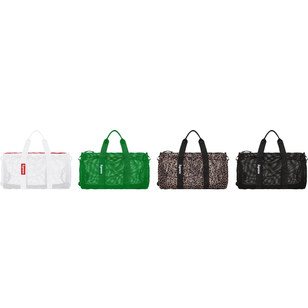 Details on Mesh Duffle Bag from spring summer
                                            2023 (Price is $118)