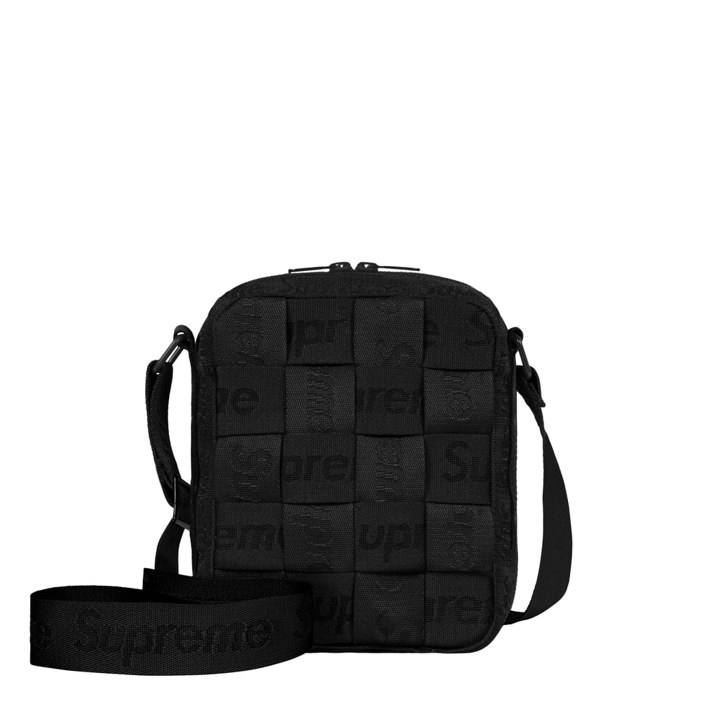 購入銀座 Supreme Woven Shoulder Bag Black 黒 | vtodontologia.com.br