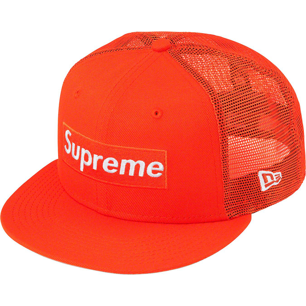 Details on Box Logo Mesh Back New Era  from spring summer
                                                    2023 (Price is $50)