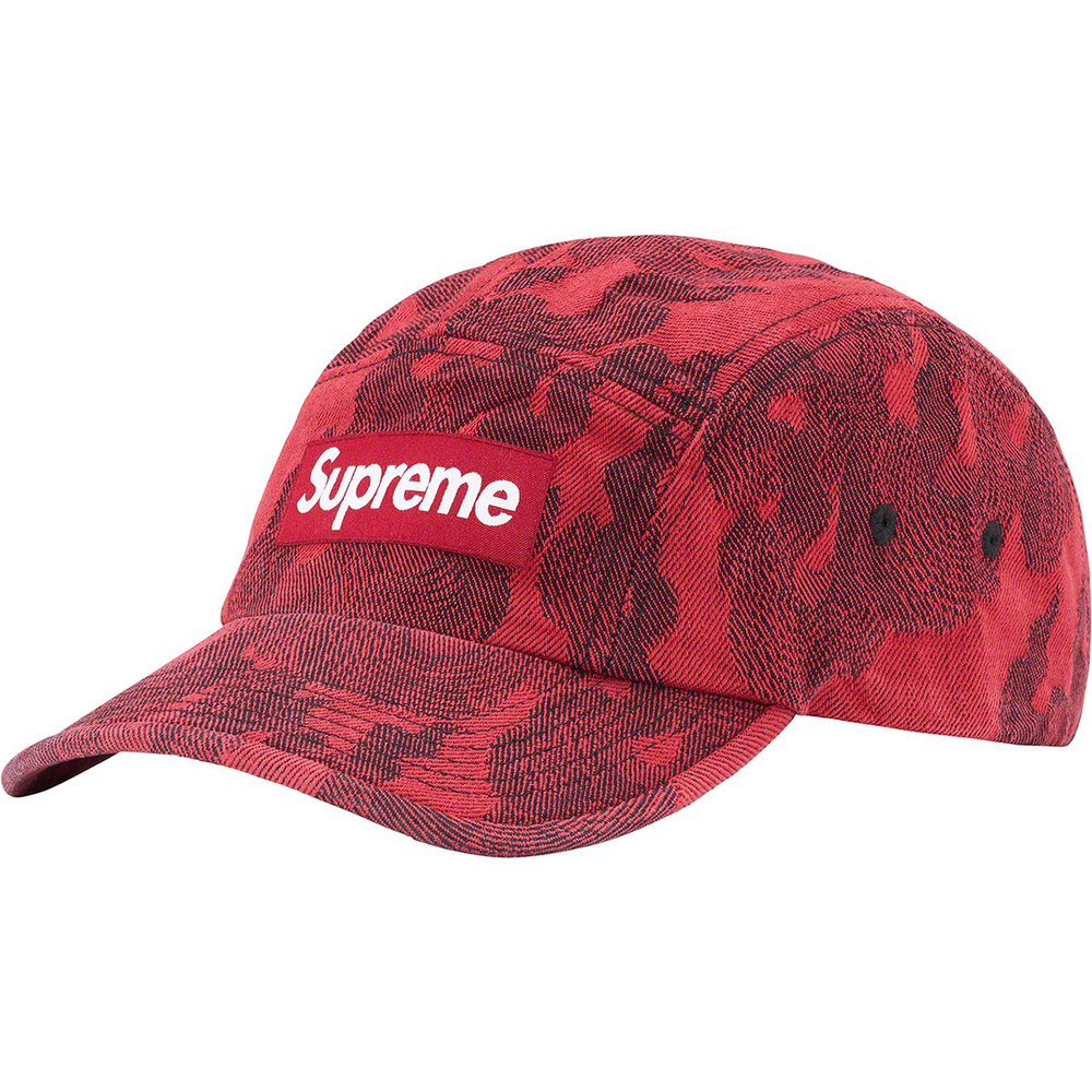Details on Flames Jacquard Denim Camp Cap  from spring summer
                                                    2023 (Price is $48)