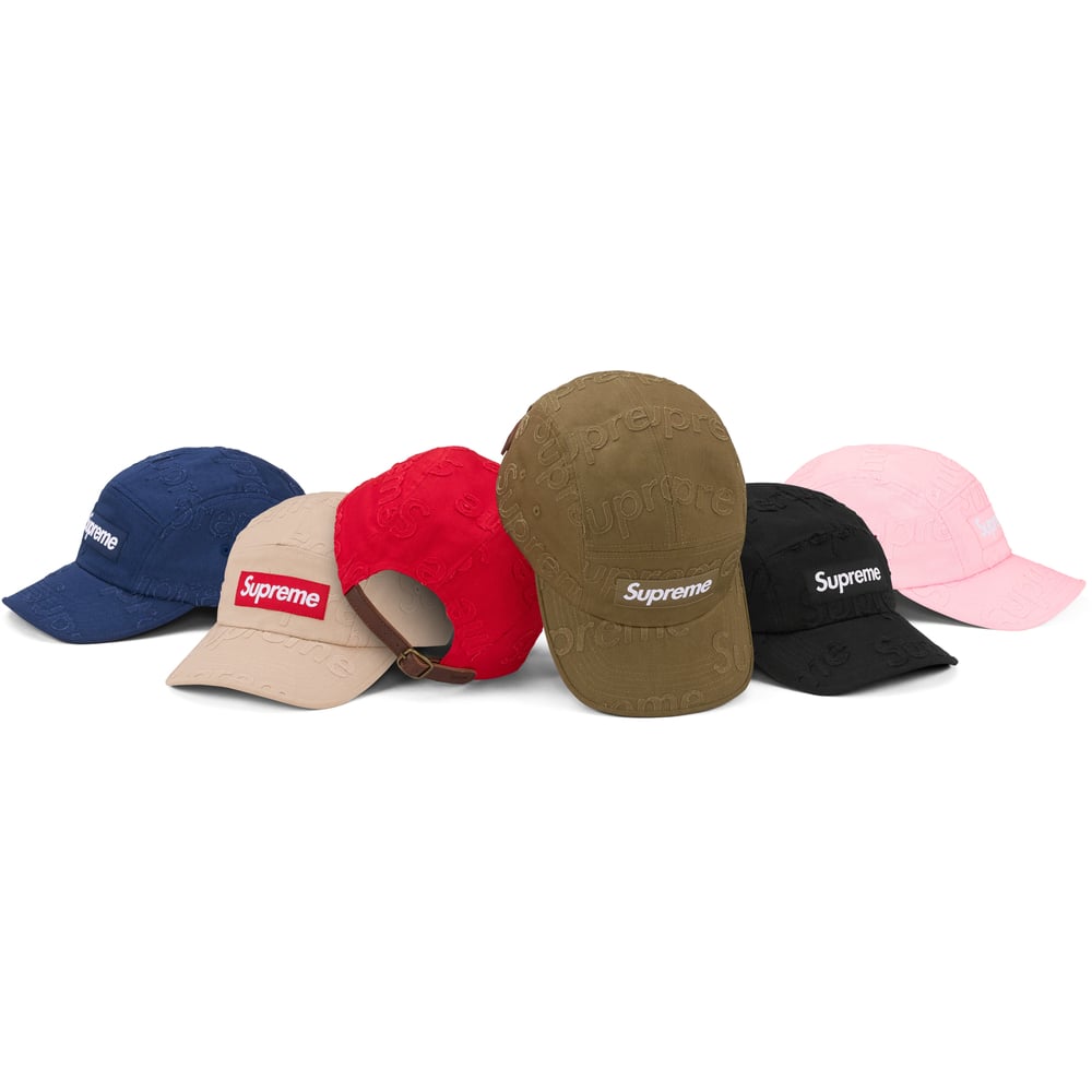 Details on Lasered Twill Camp Cap from spring summer
                                            2023 (Price is $58)