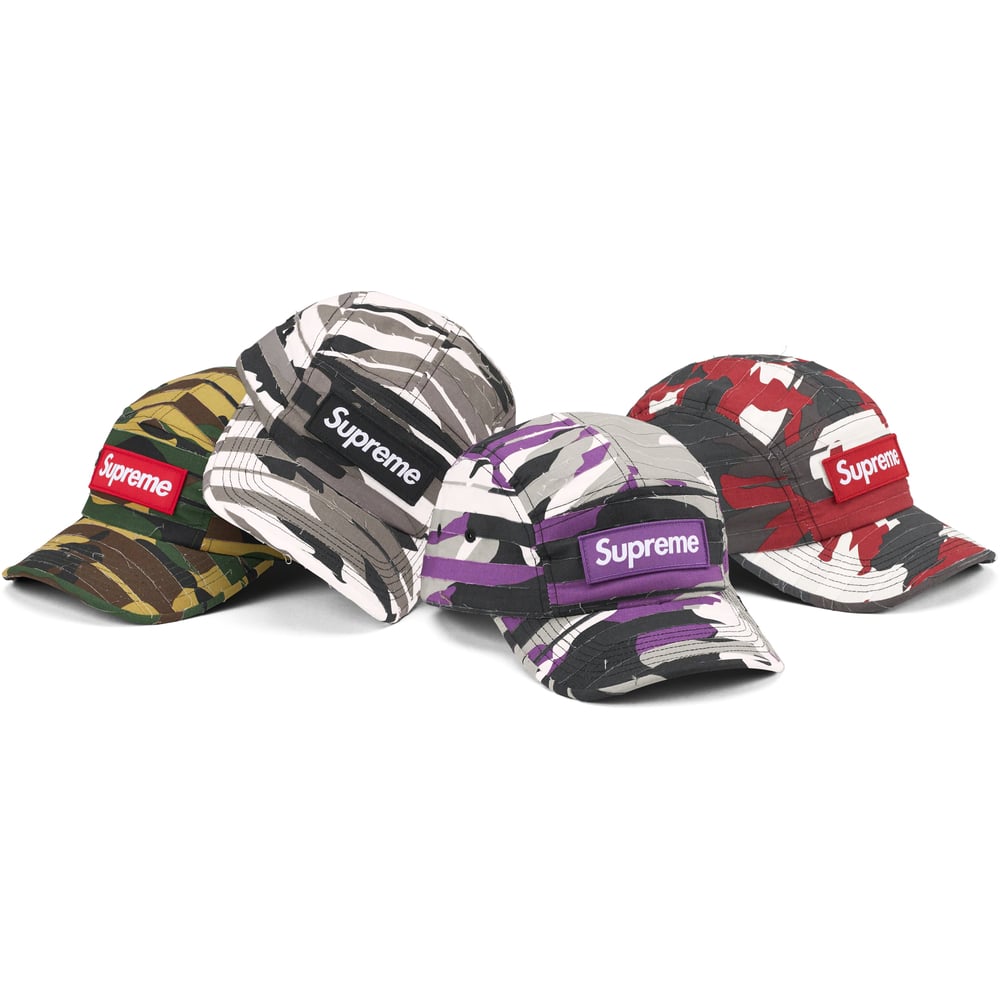 Supreme Layered Camo Camp Cap releasing on Week 11 for spring summer 2023