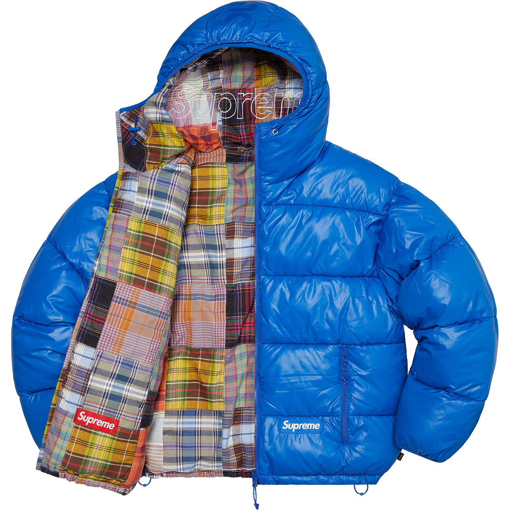 Details on Madras Reversible WINDSTOPPER Puffer Jacket  from spring summer
                                                    2023 (Price is $398)
