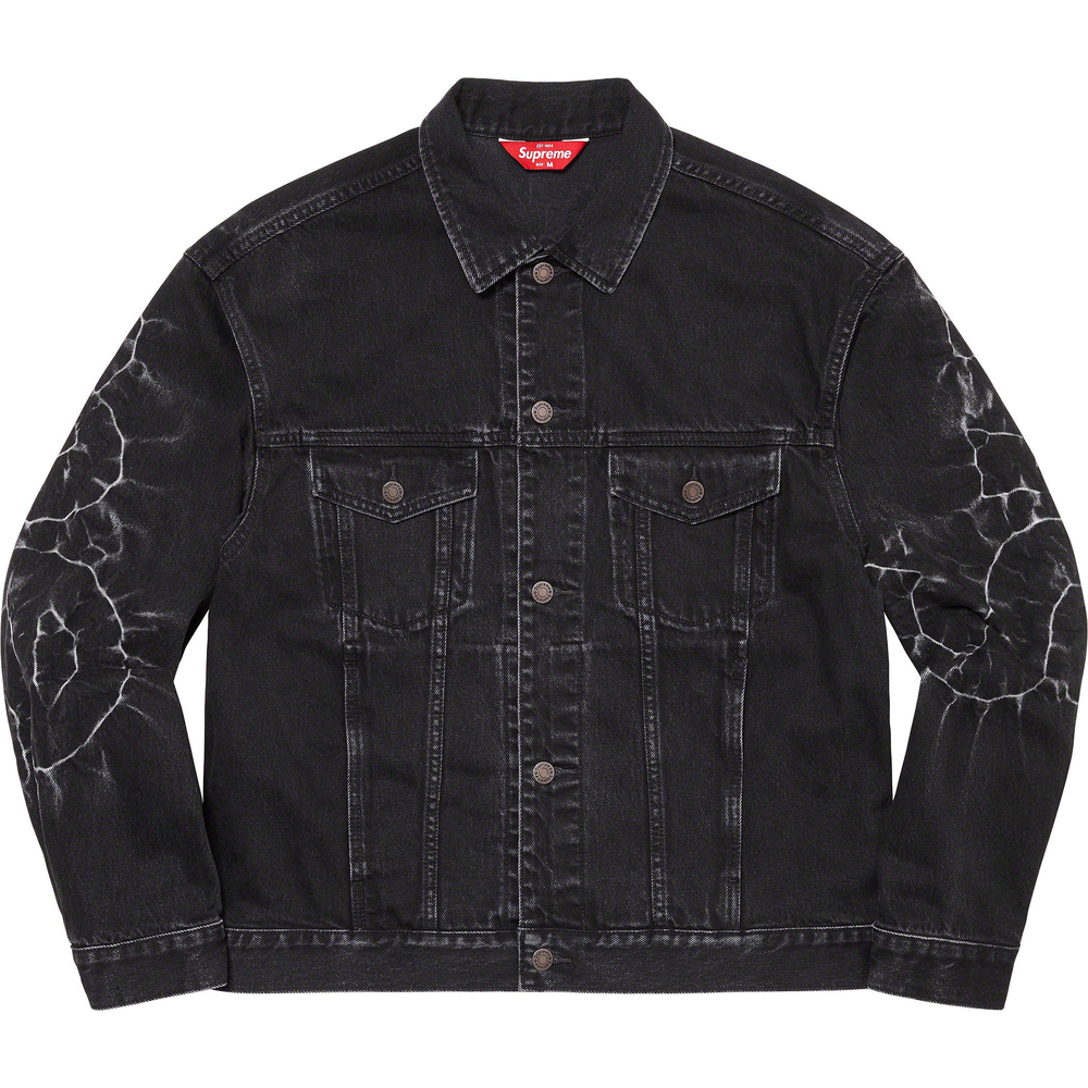 新しいコレクション Supreme Shibori Denim Trucker Jacket XL