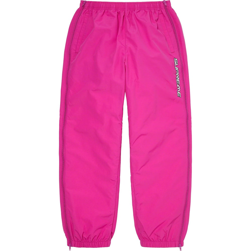 Details on Full Zip Baggy Warm Up Pant  from spring summer
                                                    2023 (Price is $138)