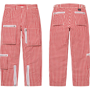 プチギフト 32 supreme gingham flight pant 黒 | giulianacividanes