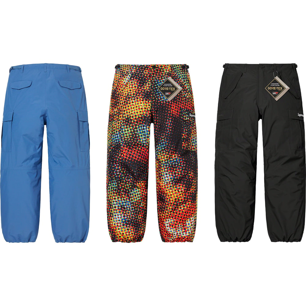 Supreme GORE-TEX PACLITE Cargo Pant releasing on Week 8 for spring summer 2023