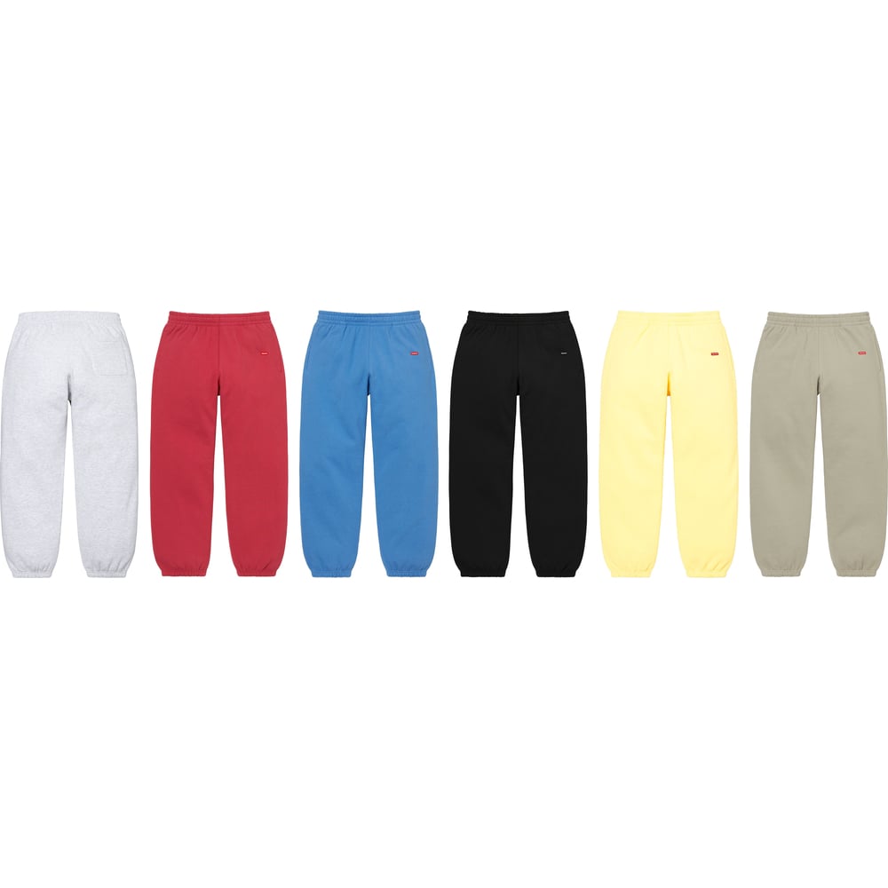 Supreme Small Box Sweatpant releasing on Week 1 for spring summer 2023