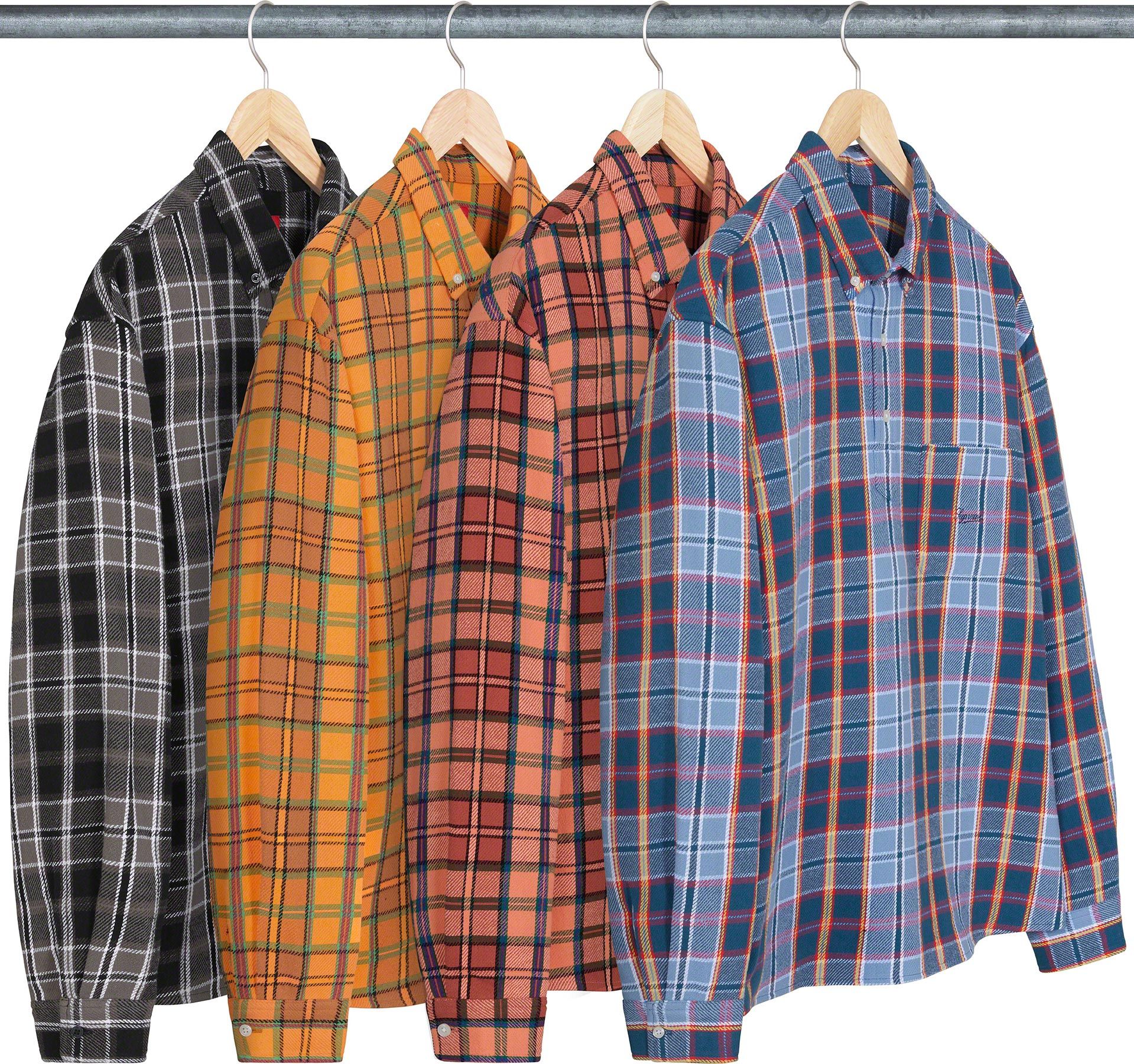 7,896円supreme Pullover Plaid Flannel Shirt 23s