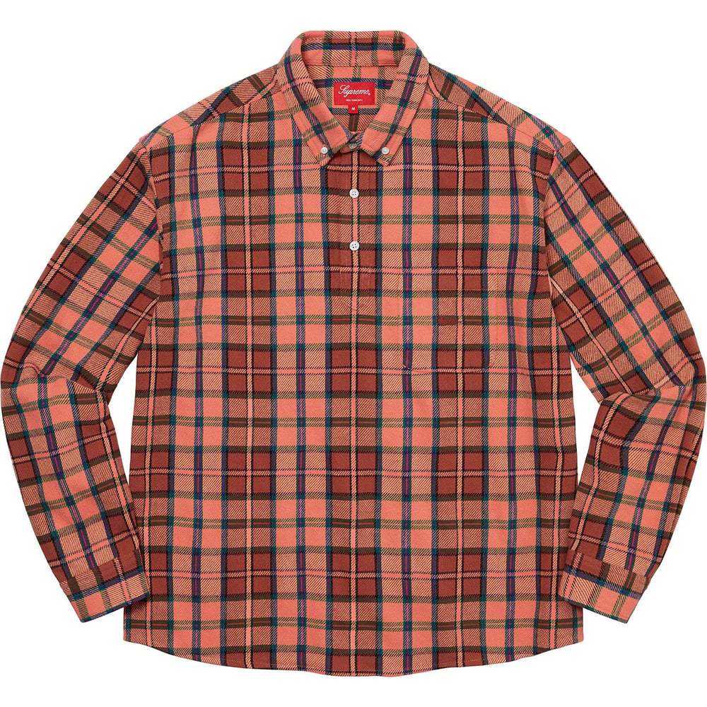 Details on Pullover Plaid Flannel Shirt  from spring summer
                                                    2023 (Price is $128)