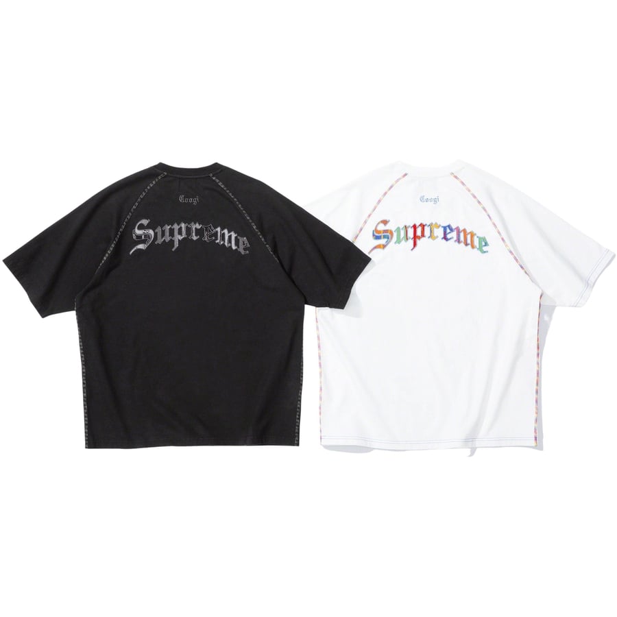 Details on Supreme Coogi Raglan S S Top  from spring summer
                                                    2023 (Price is $110)