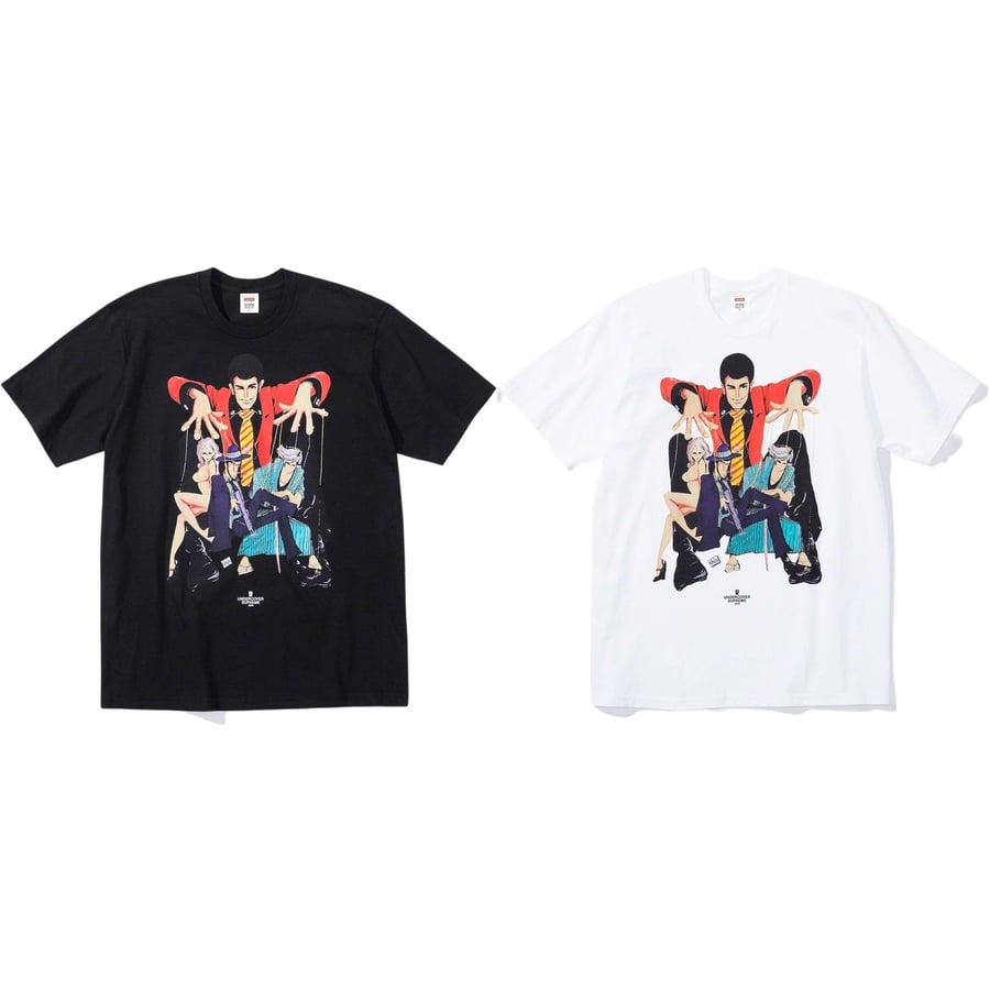 Supreme Supreme UNDERCOVER Lupin Tee releasing on Week 6 for spring summer 2023
