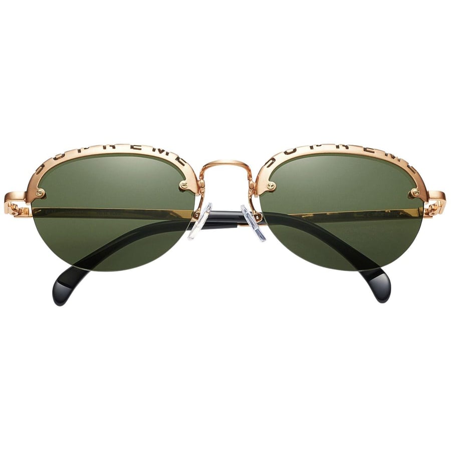 Supreme Elm Sunglasses Gold-
