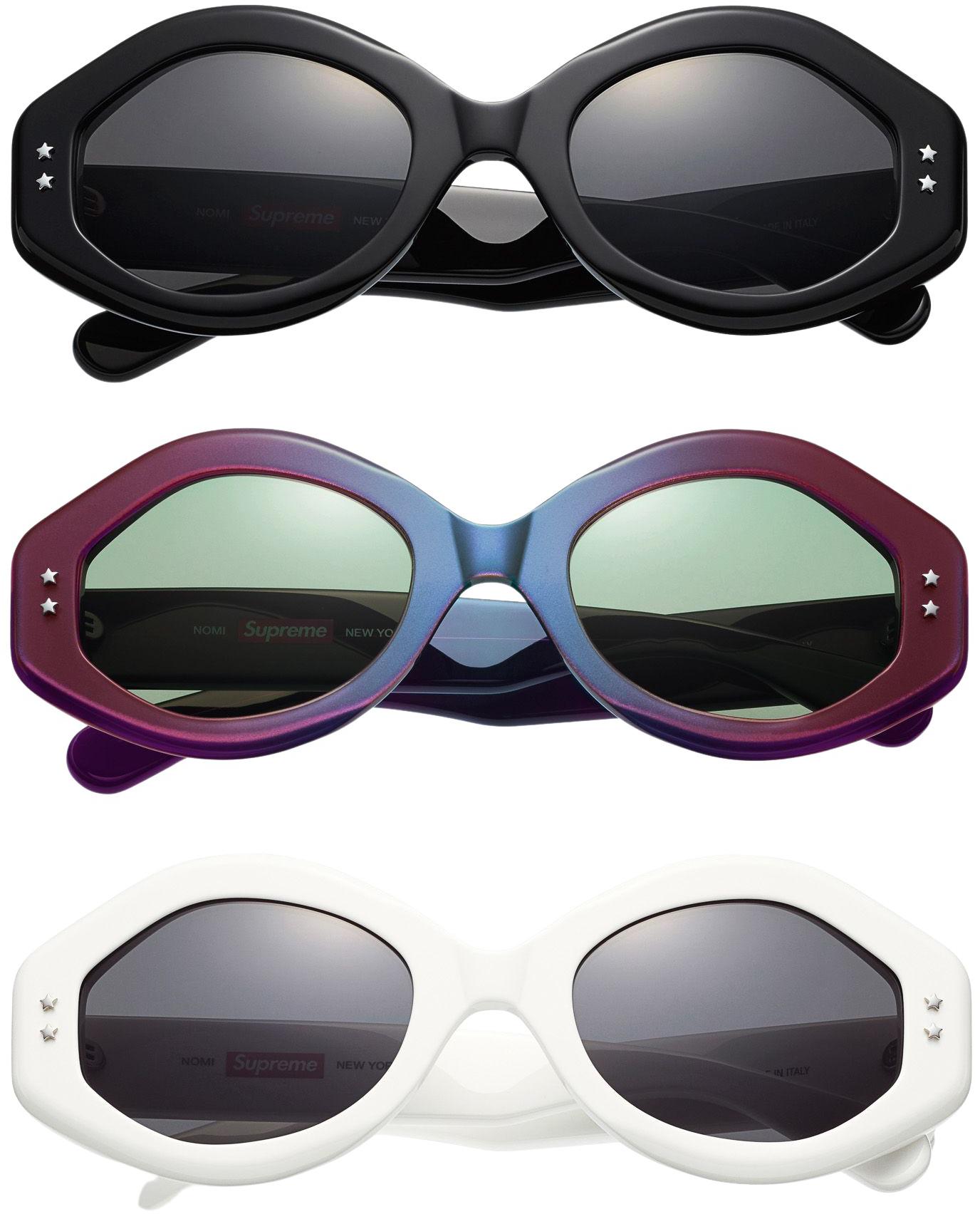 Supreme Nomi Sunglasses Purpleプチプチも含め完全未開封