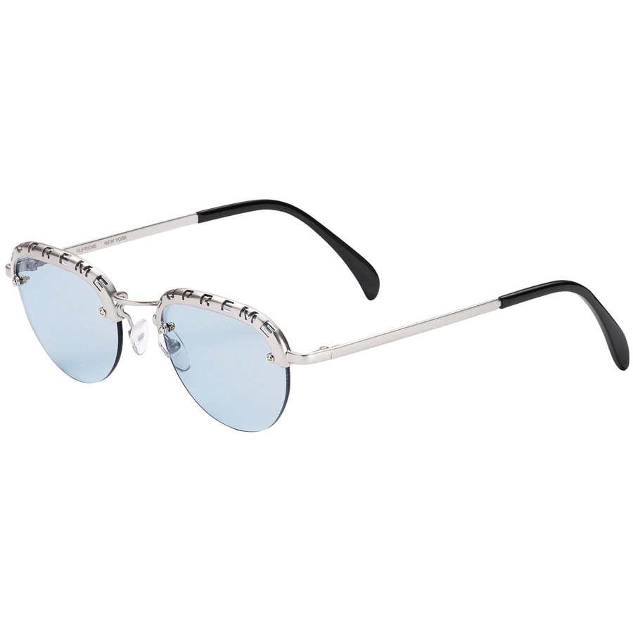 Supreme Elm Sunglasses Silver-