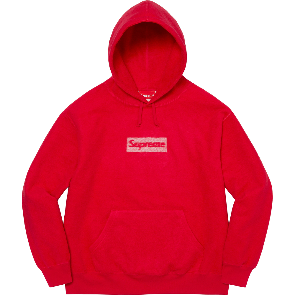 Supreme Inside Out Box Logo Hooded RED L-