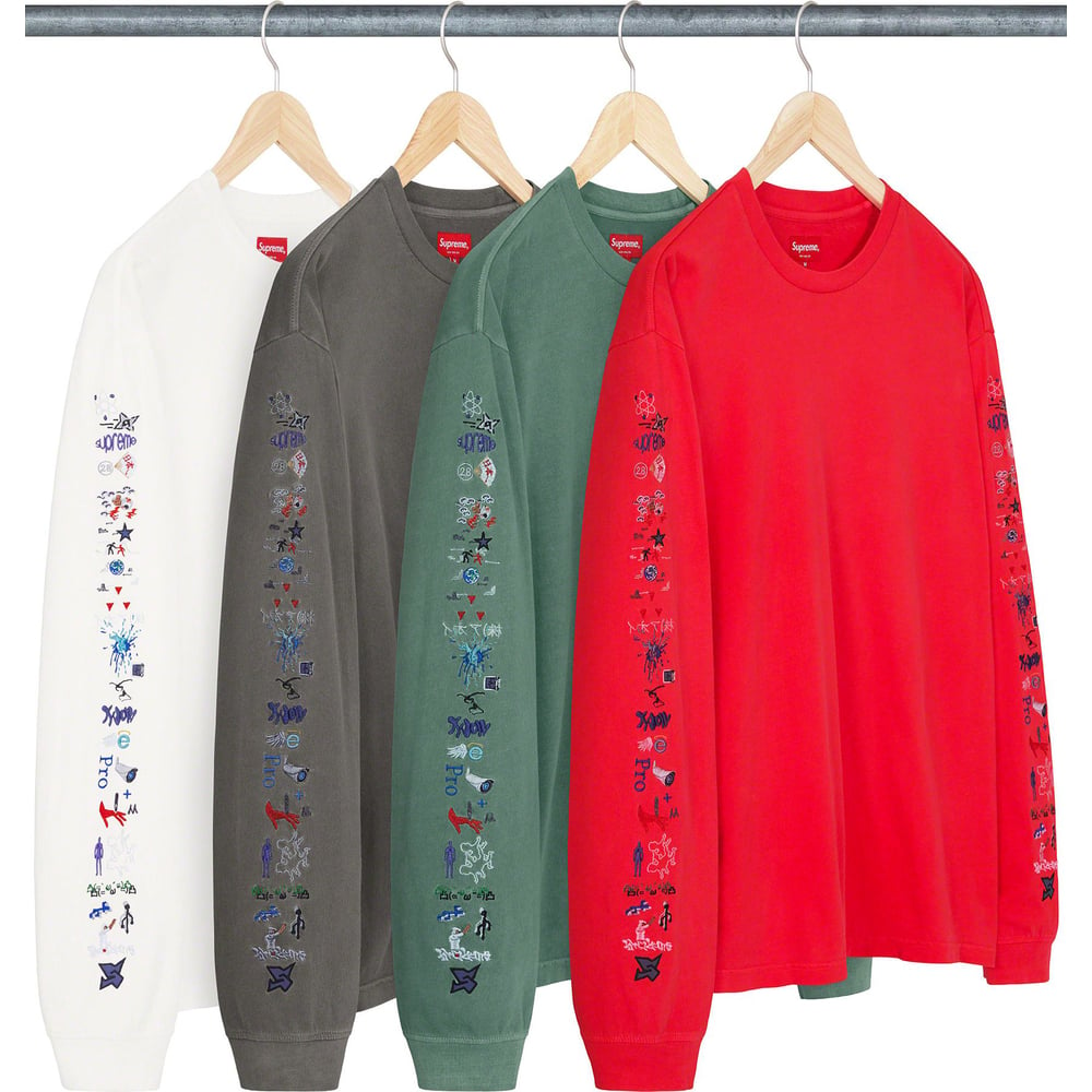 Supreme AOI Icons L S Top releasing on Week 8 for spring summer 2023