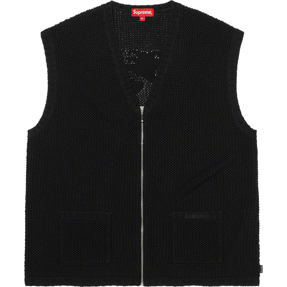Details on Dragon Zip Up Sweater Vest  from spring summer
                                                    2023 (Price is $138)