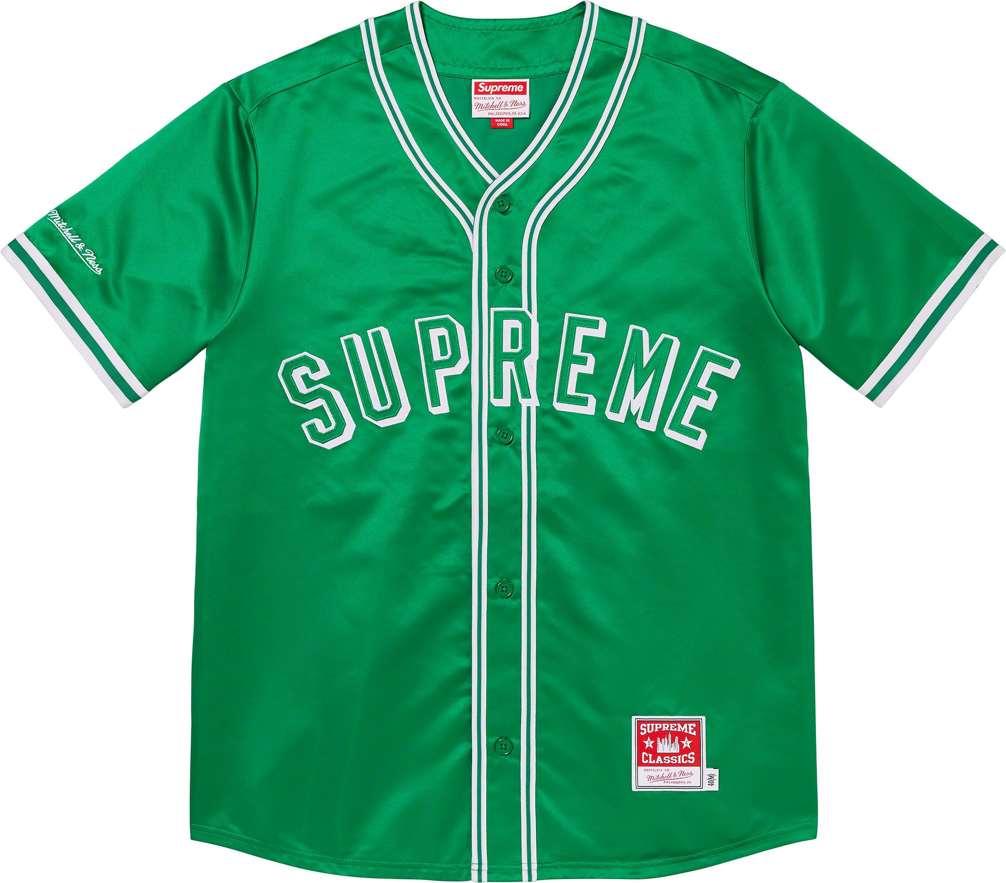 NEW] Supreme Baseball Jersey Luxury Clothing Clothes Sport