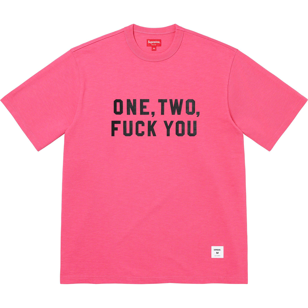Details on One Two Fuck You S S Top  from spring summer
                                                    2023 (Price is $68)