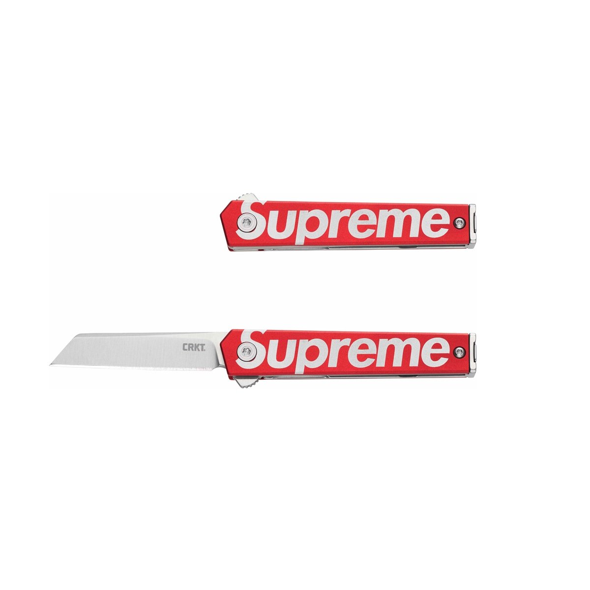 Details on Supreme CRKT CEO Microflipper Pocket Knife from spring summer
                                            2024 (Price is $78)