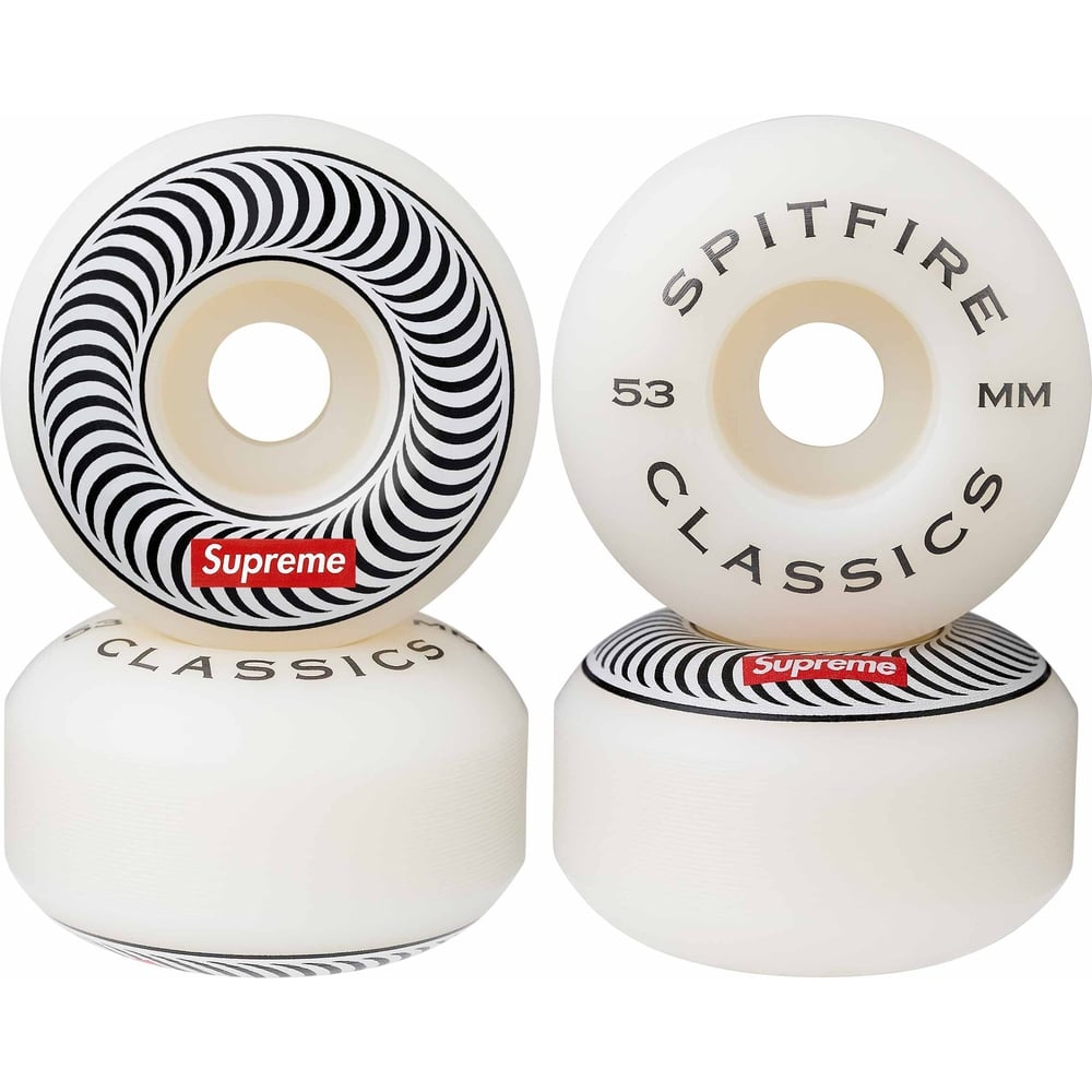 Details on Supreme Spitfire Classic Wheels (Set of 4)  from spring summer
                                                    2024 (Price is $36)