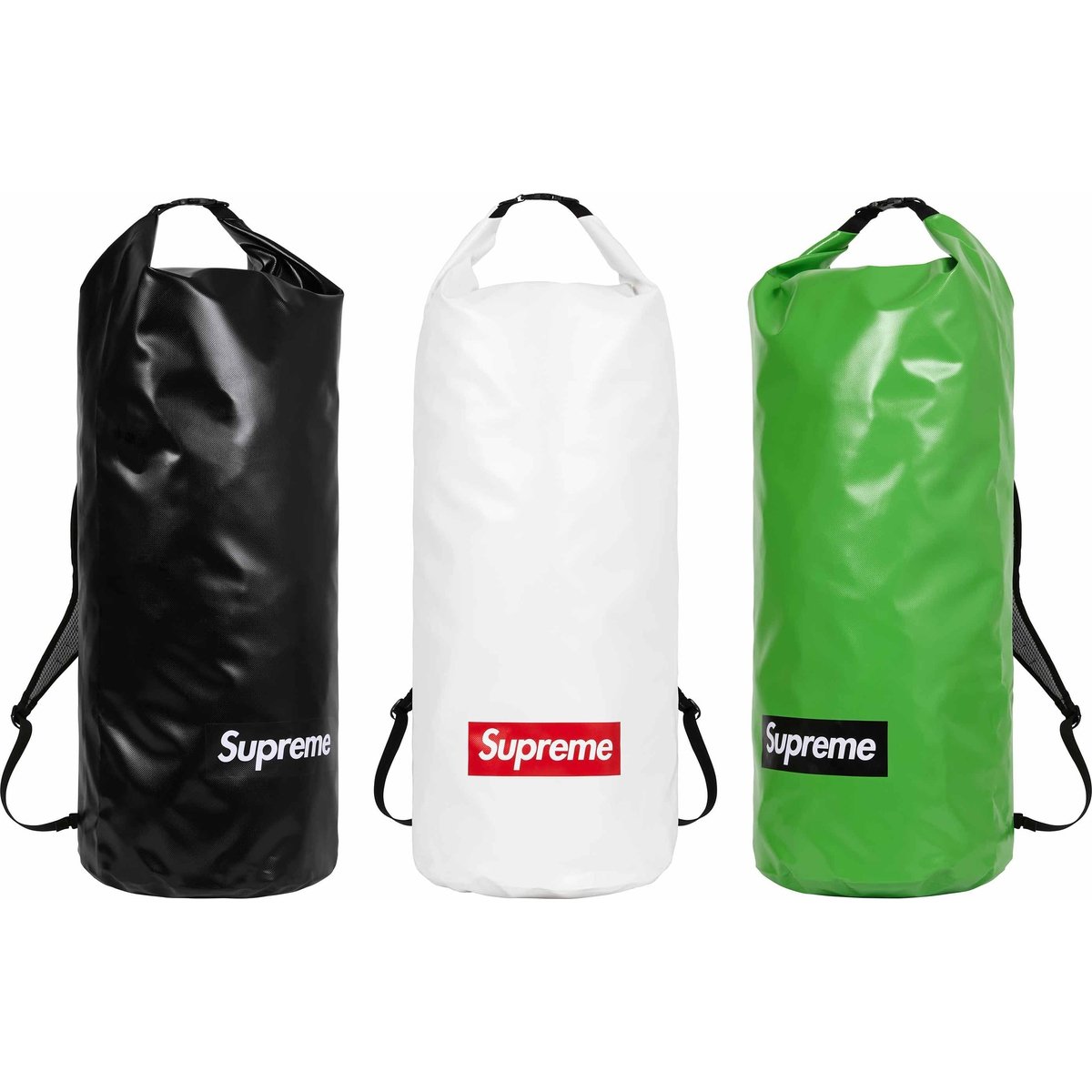 Details on Supreme ORTLIEB Large Rolltop Backpack from spring summer
                                            2024 (Price is $198)