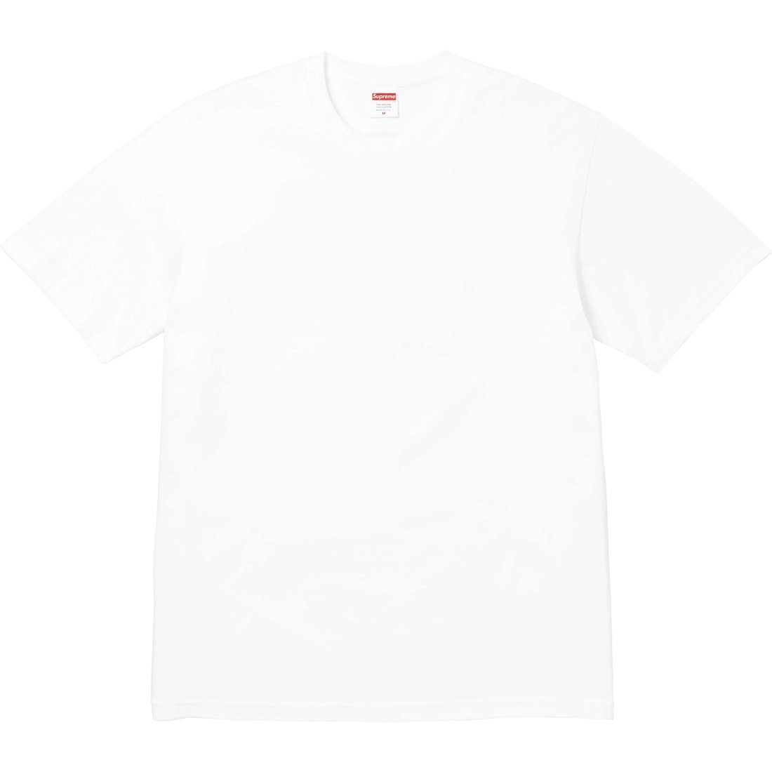 Details on Backwards Tee White from spring summer
                                                    2024 (Price is $40)