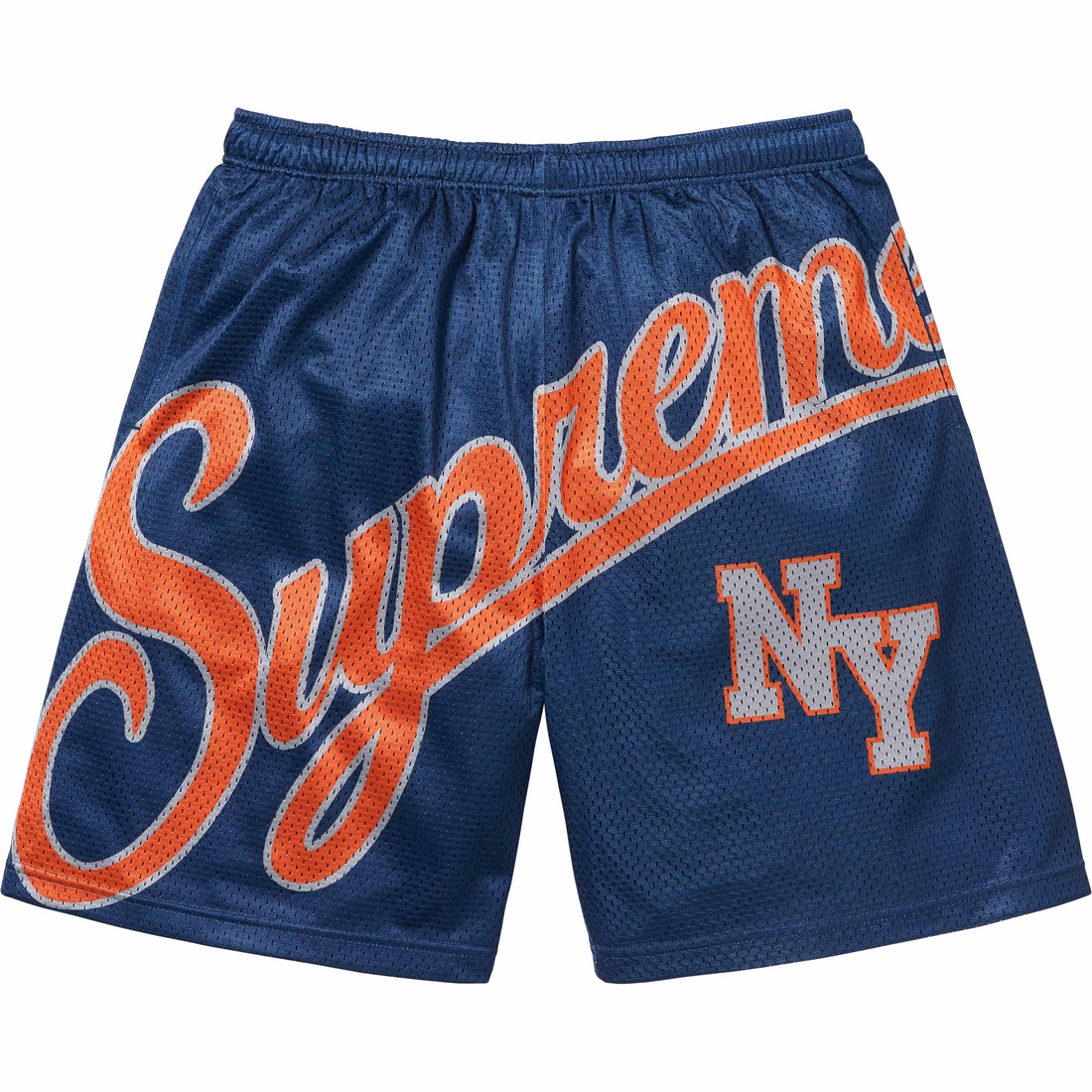 Details on Big Script Mesh Short Navy from spring summer
                                                    2024 (Price is $110)