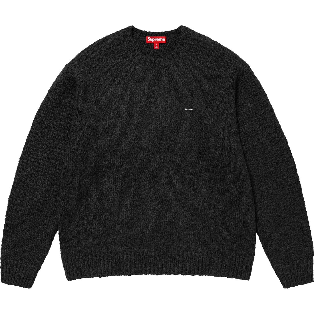 Details on Bouclé Small Box Sweater Black from spring summer
                                                    2024 (Price is $148)