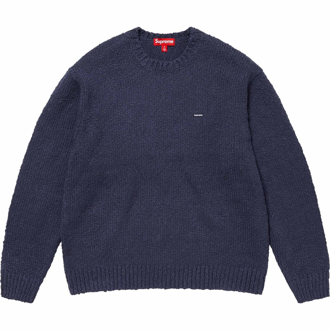Details on Bouclé Small Box Sweater Navy from spring summer
                                                    2024 (Price is $148)