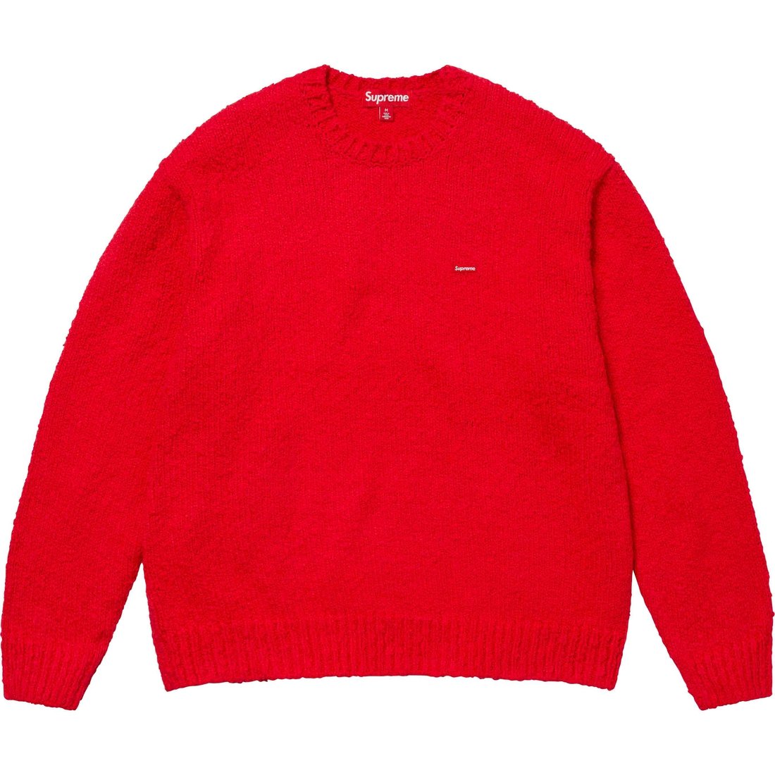 Details on Bouclé Small Box Sweater Red from spring summer
                                                    2024 (Price is $148)