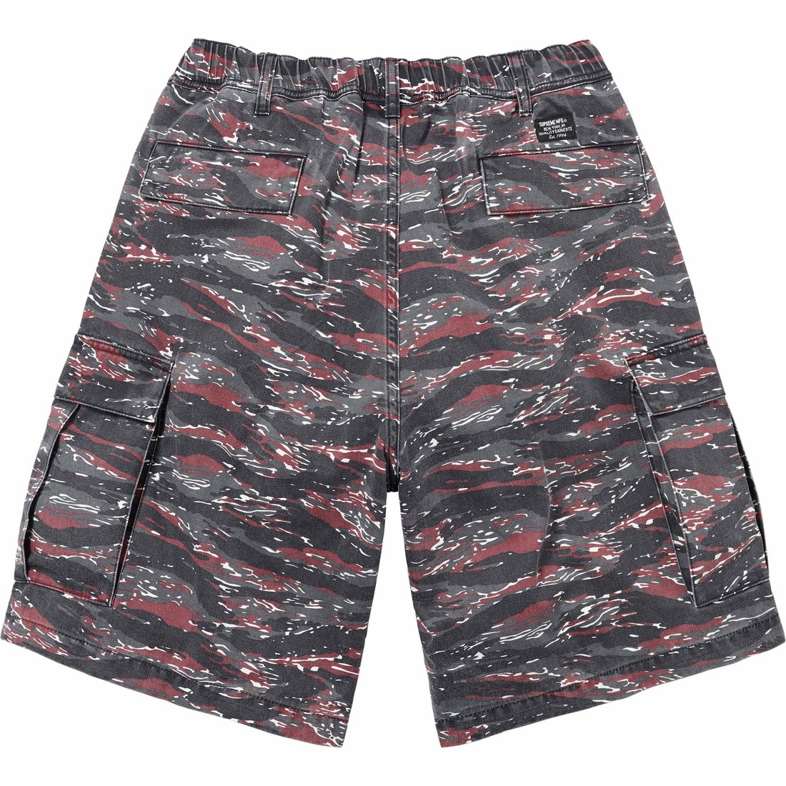 Details on Cargo Short Red Tiger Camo from spring summer
                                                    2024 (Price is $138)