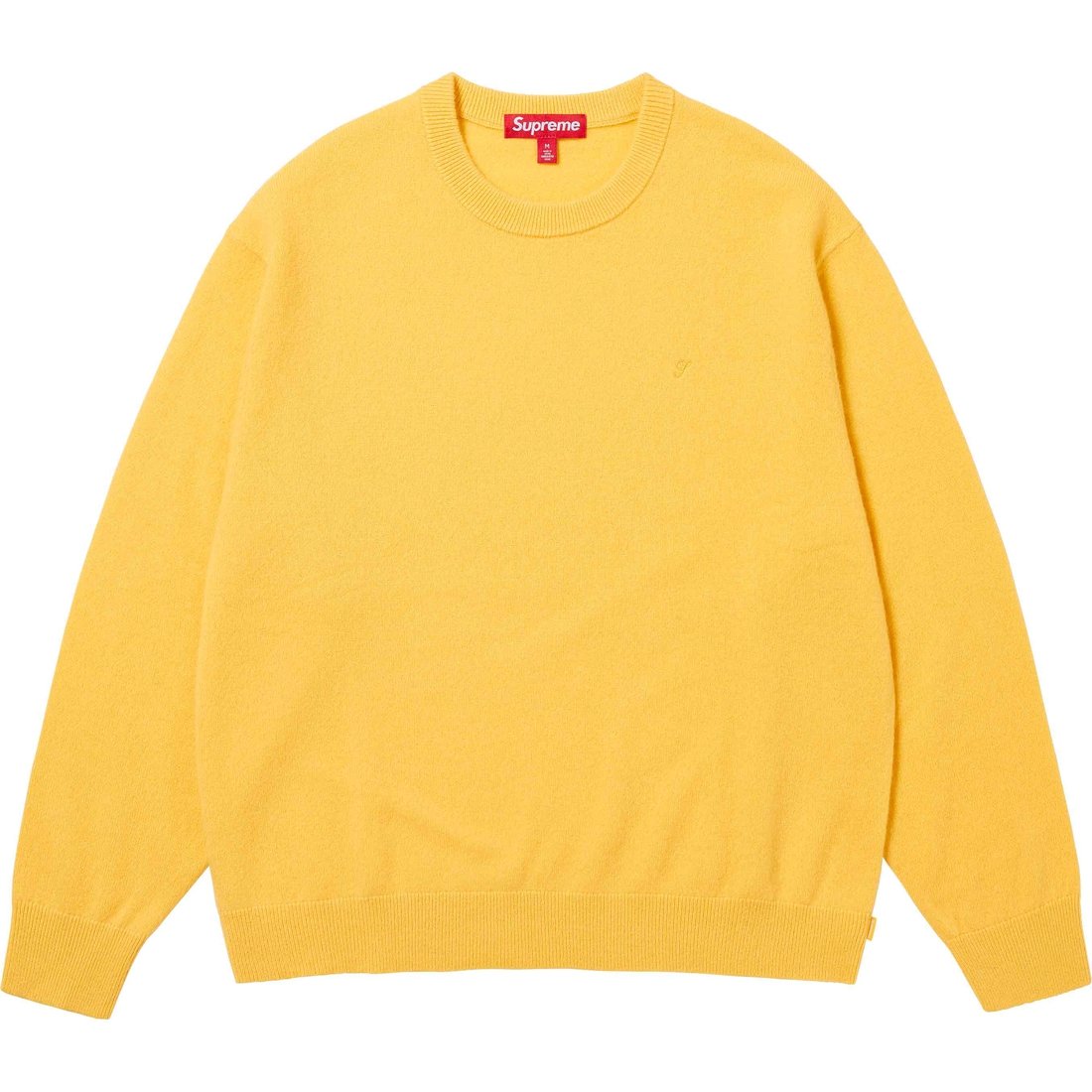 Details on Cashmere Sweater Yellow from spring summer
                                                    2024 (Price is $248)