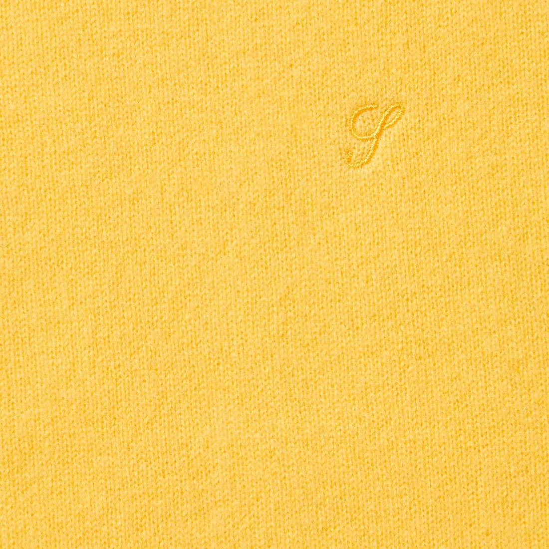 Details on Cashmere Sweater Yellow from spring summer
                                                    2024 (Price is $248)
