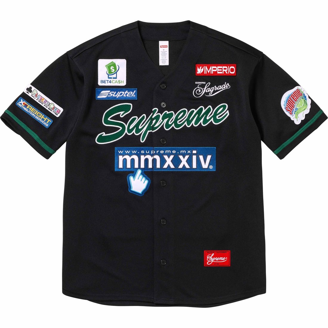 Details on Chosen One Baseball Jersey Black from spring summer
                                                    2024 (Price is $138)