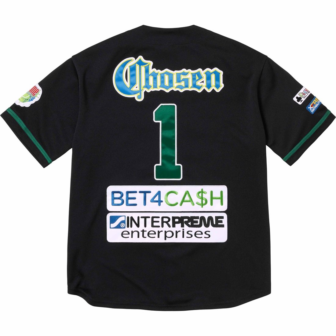 Details on Chosen One Baseball Jersey Black from spring summer
                                                    2024 (Price is $138)