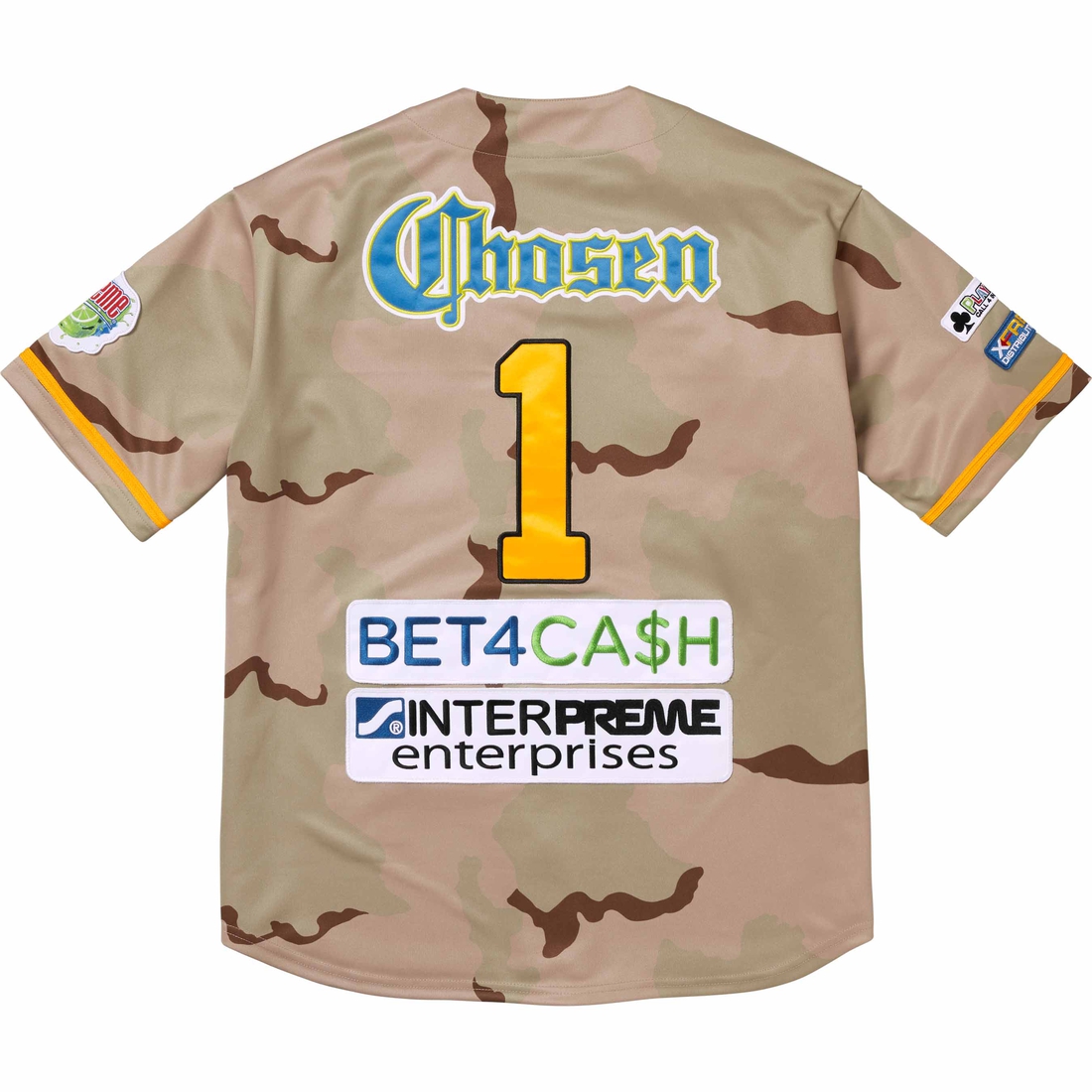 Details on Chosen One Baseball Jersey Desert Camo from spring summer
                                                    2024 (Price is $138)