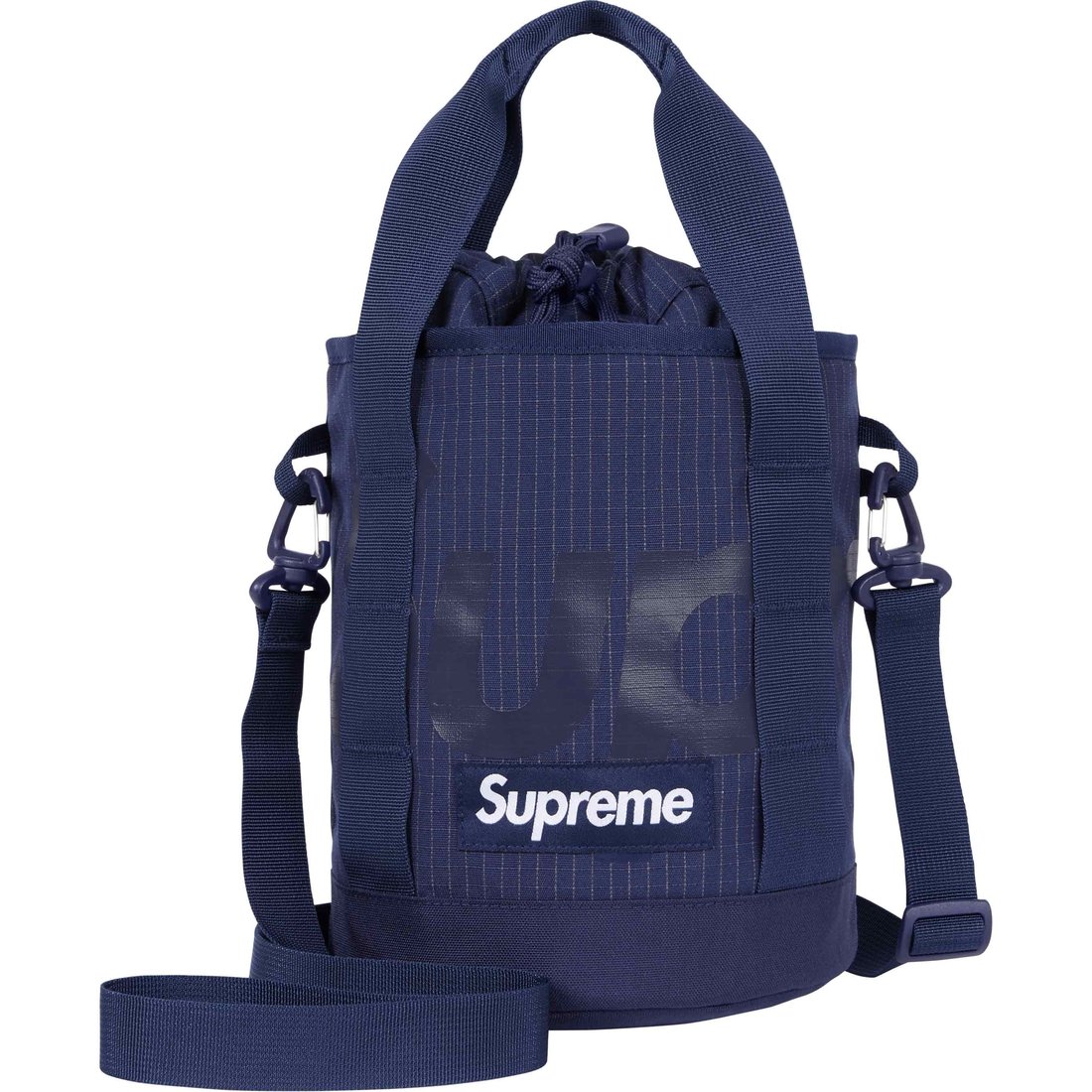 Details on Cinch Bag Navy from spring summer
                                                    2024 (Price is $78)