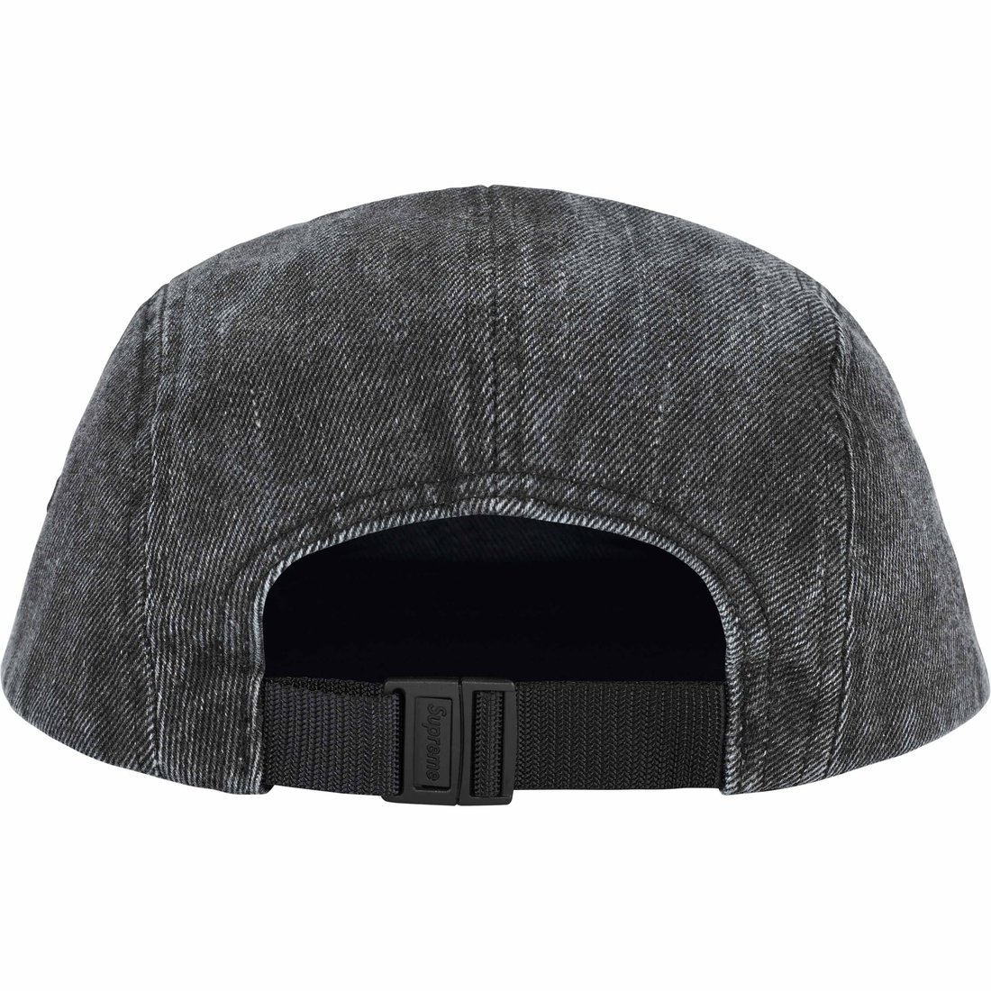 Details on Coated Denim Camp Cap Black from spring summer
                                                    2024 (Price is $54)