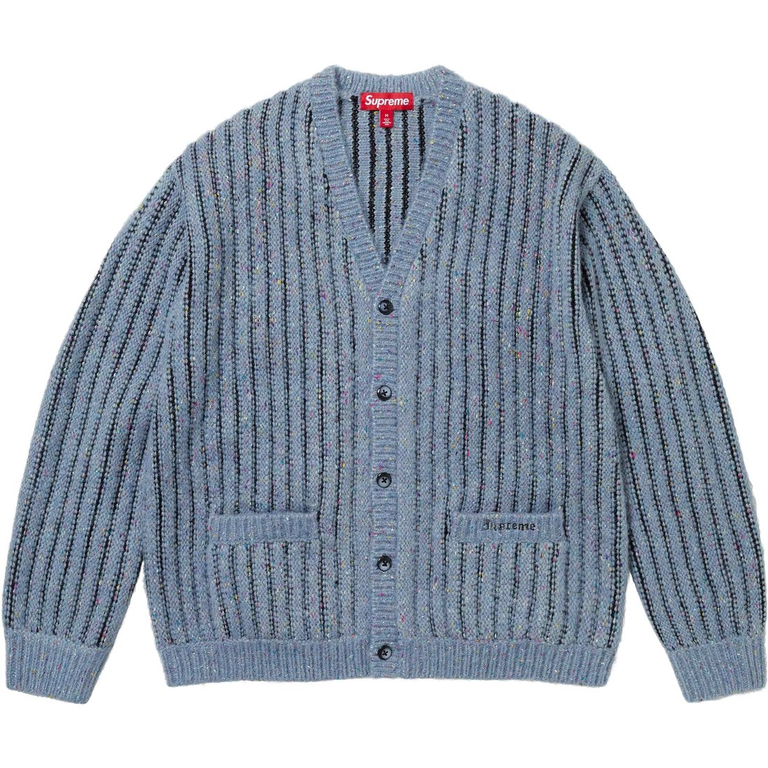 Details on Confetti Cardigan Slate from spring summer
                                                    2024 (Price is $178)