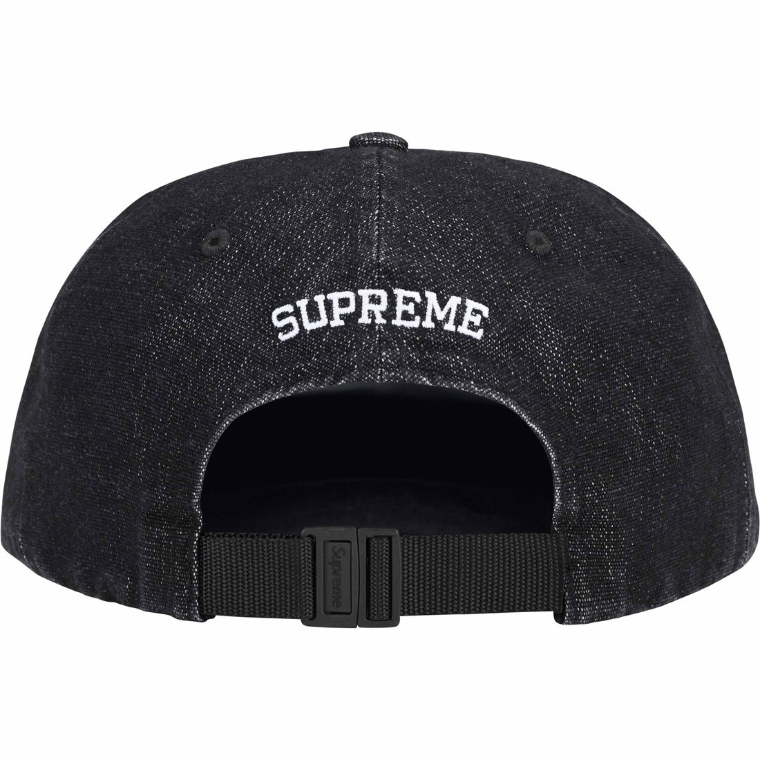 Details on Cordura Denim Small Box 6-Panel Black from spring summer
                                                    2024 (Price is $54)